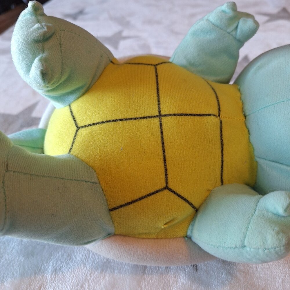 Pokemon Squirtle 12" Plush Large Animal Toy Factory 2017 Nintendo Game Freak - Picture 4 of 13